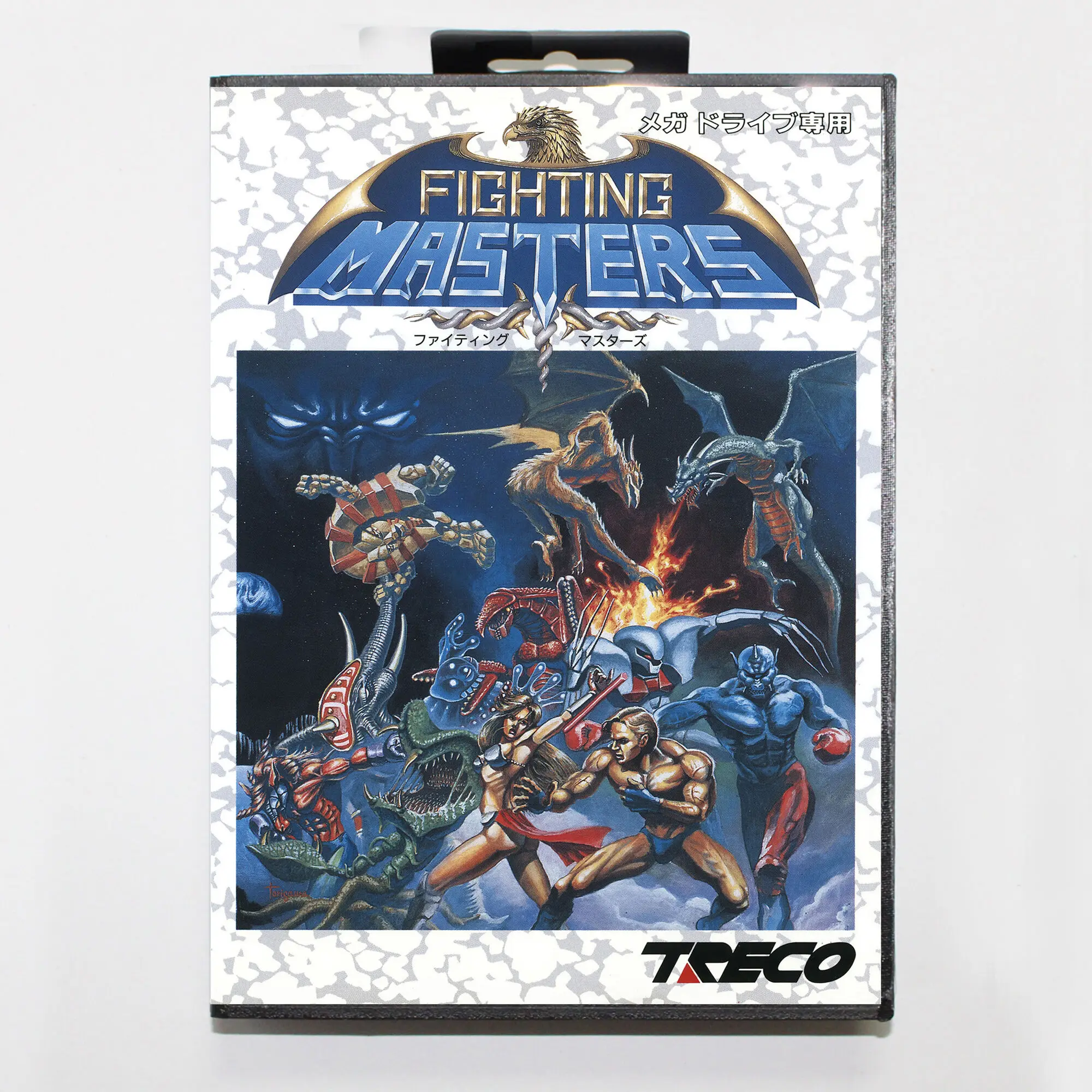 Fighting Masters Game Card Con Retail Box 16Bit Md Cart Per Sega Mega Drive/Genesis System