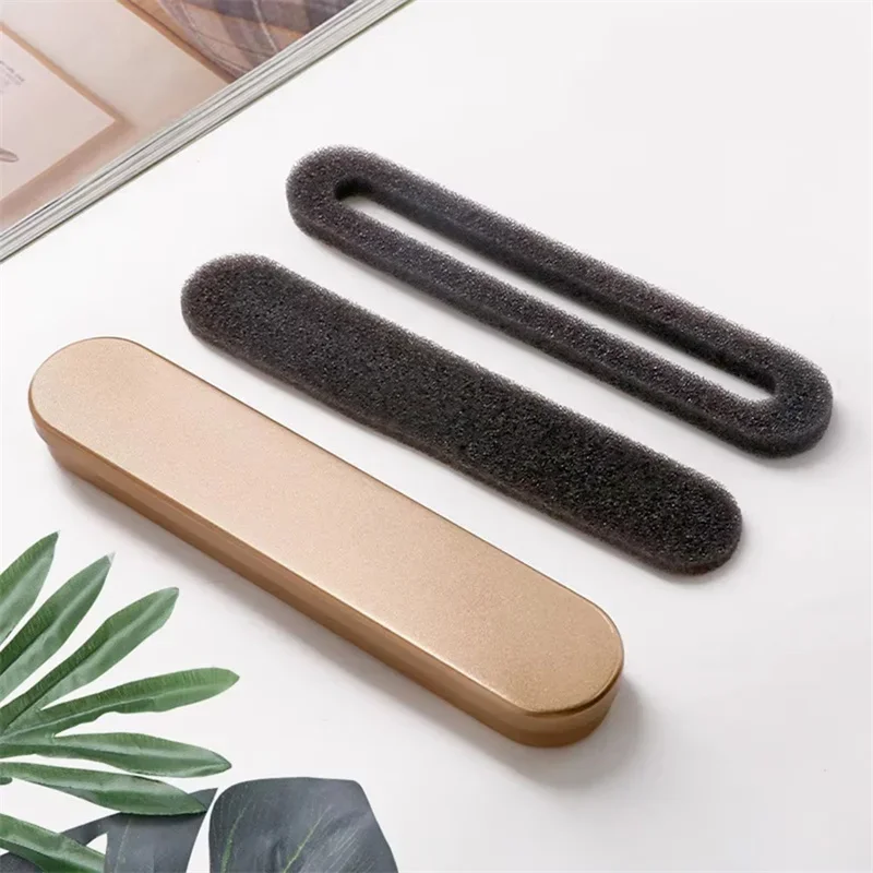 Portable Pencil Box Metal Pencil Case for Kids Stationery Storage
