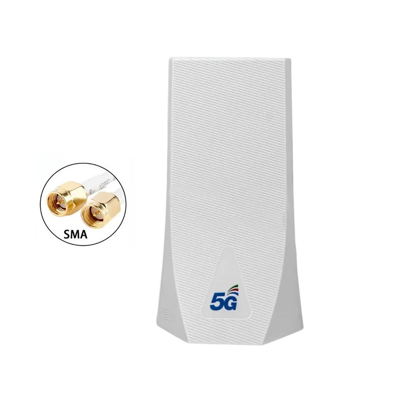 Antenna Esterna 5G/LTE J5GMB-5-OMOA, 2x2 MIMO, 5dBi, Cavo Da 2.5m, Connettori N A SMA, Omnidirezionale Per Router