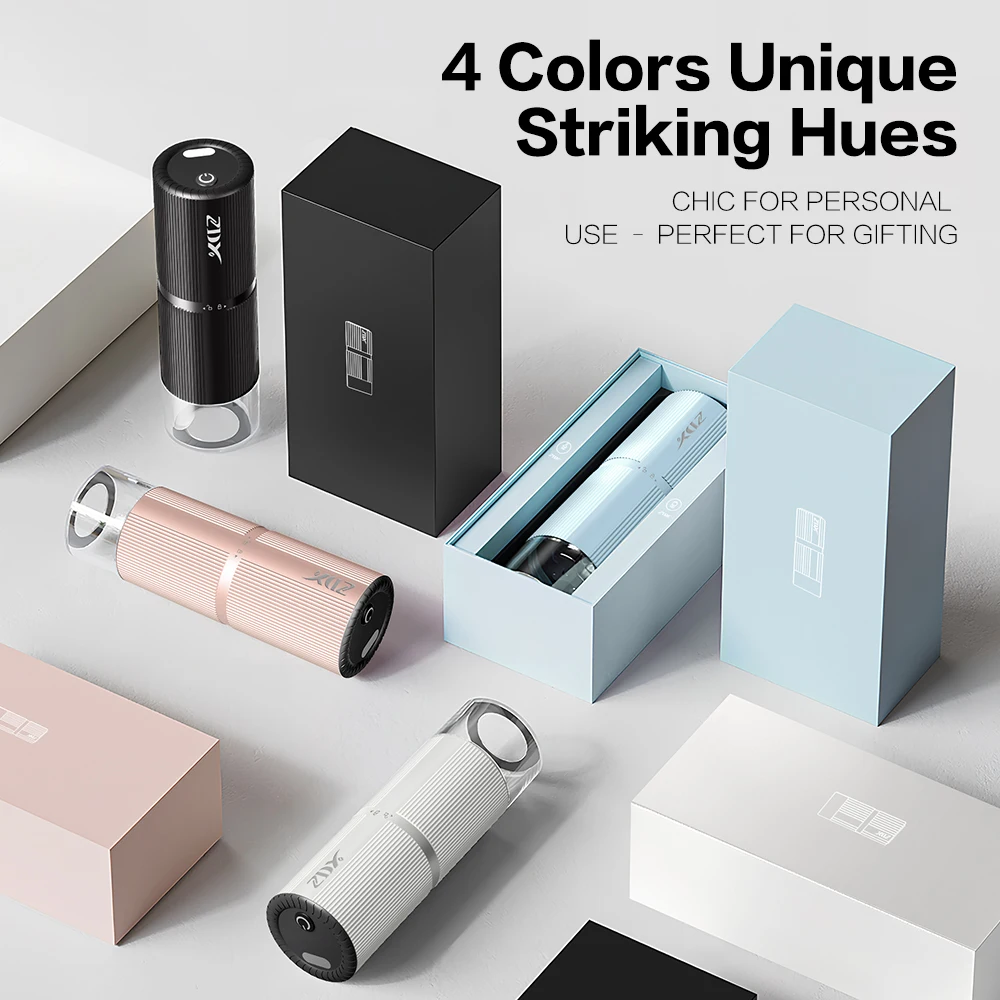 Portable Electric Coffee Grinder, USB Rechargeable Coffee Powder Maker, New Alloy Coffee Bean Grinder 5