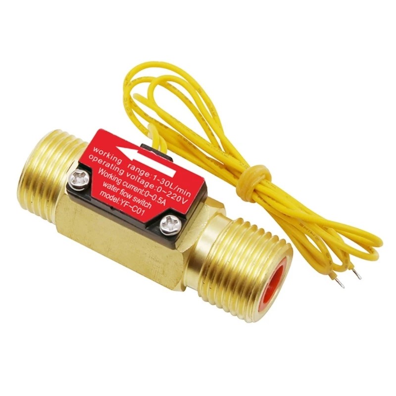 

Water Flow 1.5-30L/min DN15 Flow Brass Liquid Flowmeter