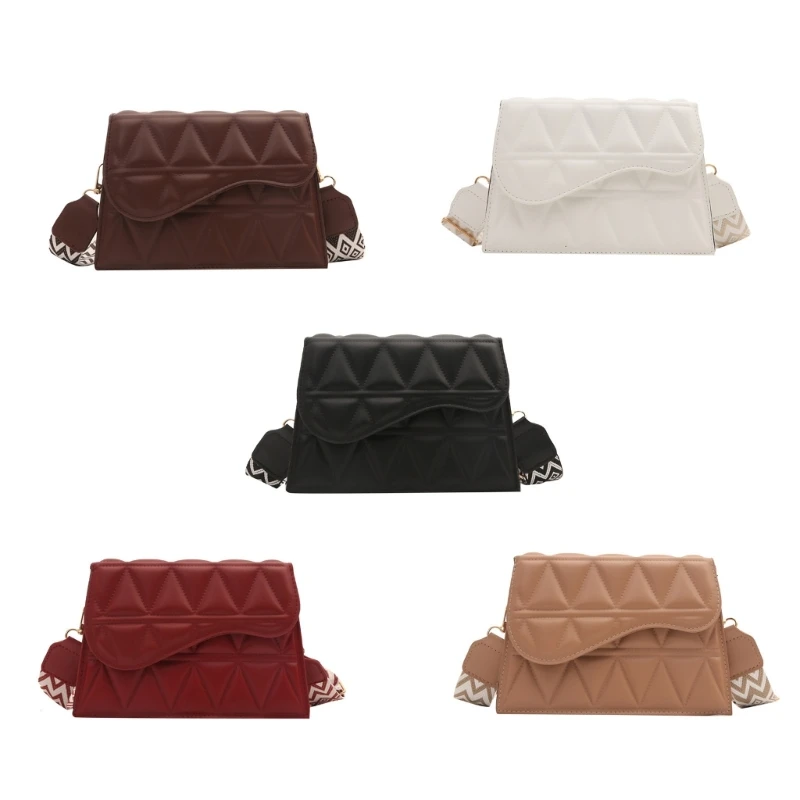 Elegant and Practical Single Shoulder Bag PU Leather Crossbody Bag for Women