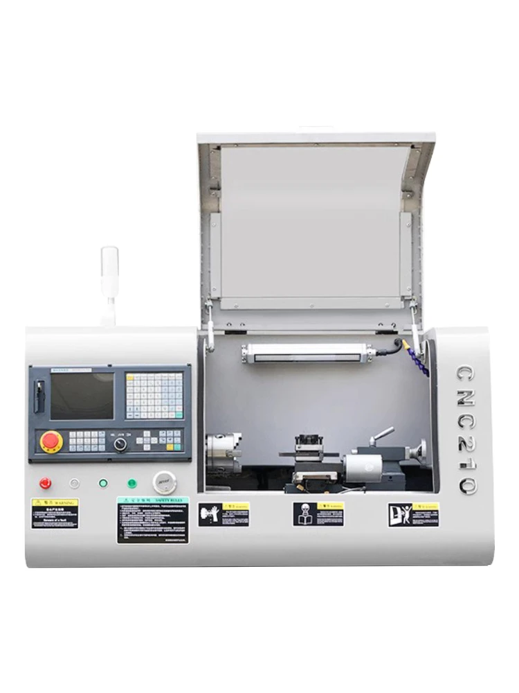 

CNC Metal Lathe Cnc210 Small Machine Tool CNC Lathe High Precision Machine Tool Teaching Lathe