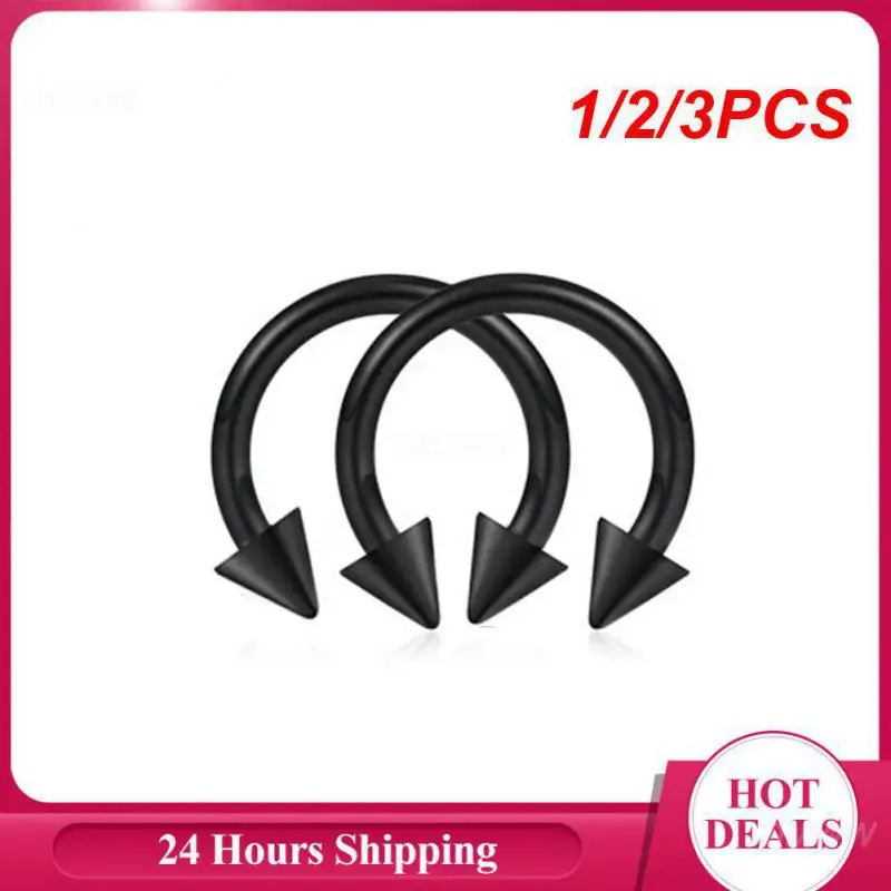 1/2/3 шт., гипоаллергенные уникальные кольца из нержавеющей стали