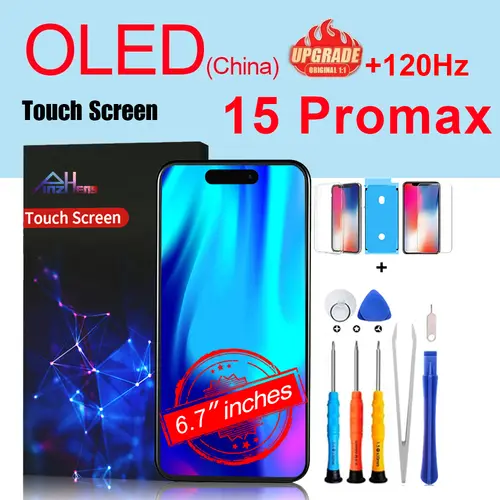 PINZHENG High Quality Screen INCELL LCD OLED For iPhone 14 Pro 15 Plus 13 Pro Max Display For iPhone Replacement With Tools - Image 36