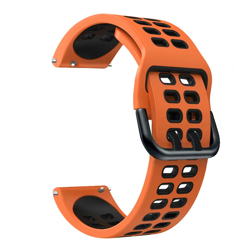 Silicone Sport Watch Strap - 22mm Replacement Wristband