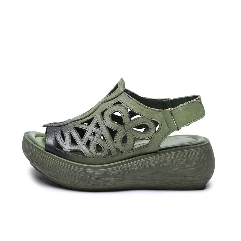 Women Oxford Shoes TIMETANG Spring Summer Genuine Leather Casual Women Flats Thick bottom Breathable