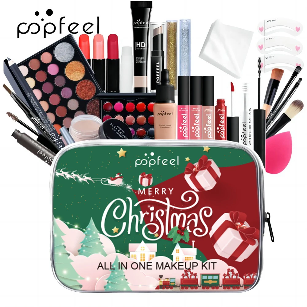POPFEEL All In One Makeup Kit, Makeup Gift Set, Makeup Kit for Women Full Kit, Eyeshadow Palette, Halloween Gift For Girls Teens 4