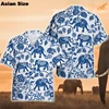 Men's Shirts Thai Elephant Casual 3D Printed Hawaii Shirt Man 2025 Summer Fashion Shirt For Man Daily Short Sleeves Men Clothing 4