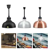 Food Heat Lamp Hanging Buffet Heating Lamp for Restaurant Hot Food Cafeteria 1