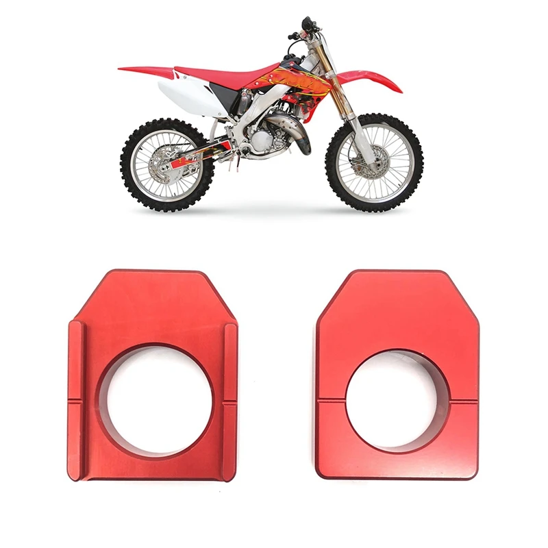 

Задняя цепь регулятора оси мотоцикла CNC блок для HONDA CR125R CR250R CRF250R CRF250X CRF450R CRF450X CRF450X CRF450RX комплекты деталей красный