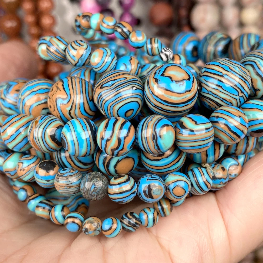 Buy Stone Beads for Jewelry Making Natural Lightning Vein Bracelet