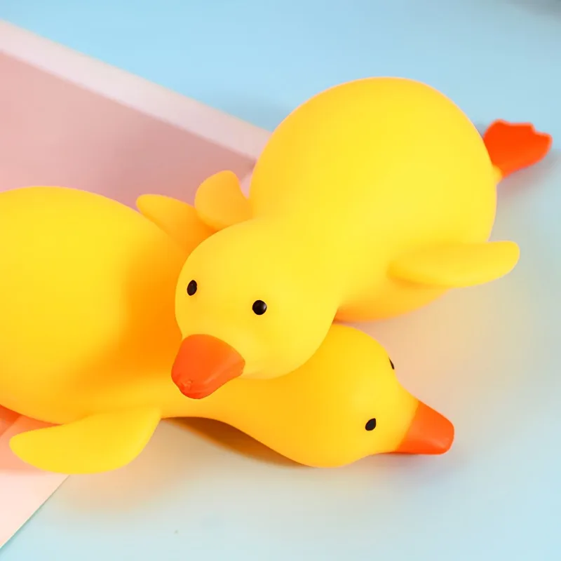 Giant Squishy Duck Fidget Toy - Cute Animal Stress Reliever and Perfect Gift