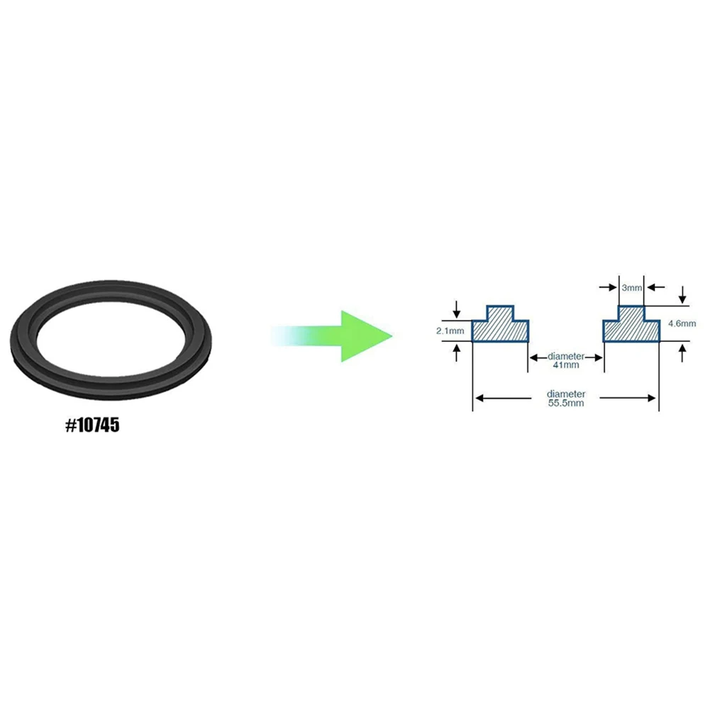 Swimming Pool Washer 2pcs 1/4" Step Washers For Intex 10745 Replacement Part For Swimming Pool Step Rubber Washer