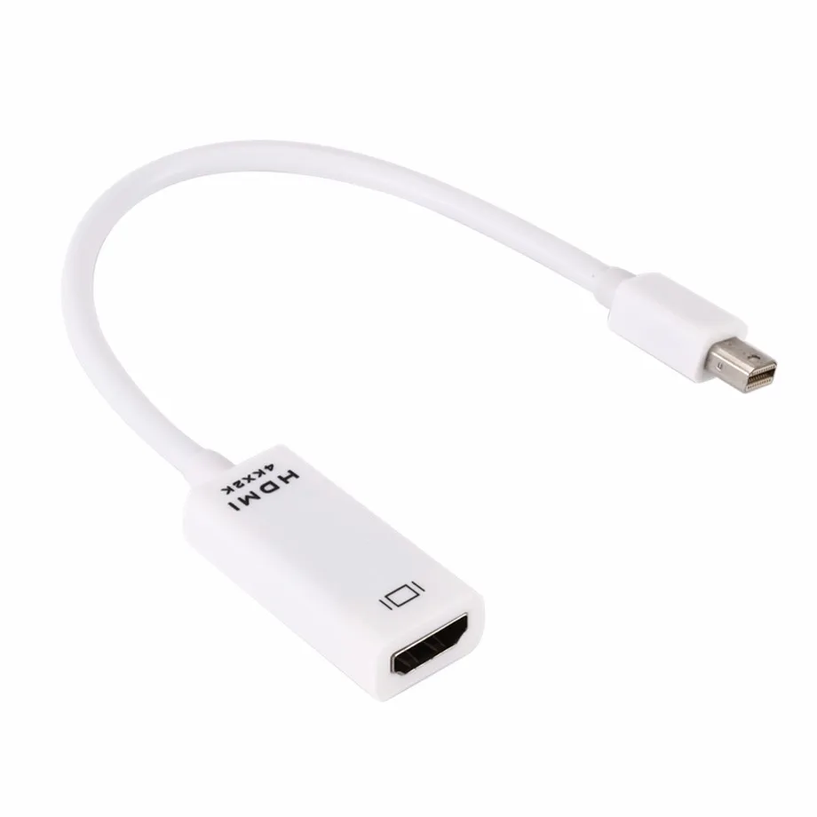 Mini DP To HDMI-compatible Adapter Cable 4K/1080P Male To Female DisplayPort to HD Converter For Macbook Pro Air Mac Surface Pro