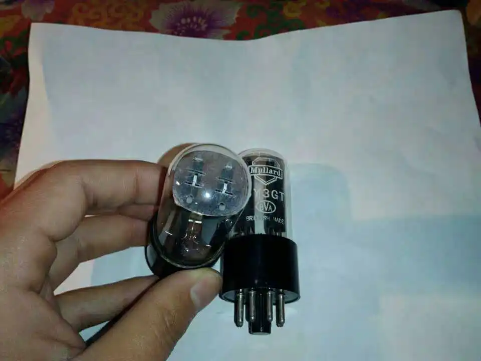 New British Shield 5Y3GT electronic tube upgrade Nanjing 5Z2P rectifier tube with soft and beautiful sound quality and matching 2