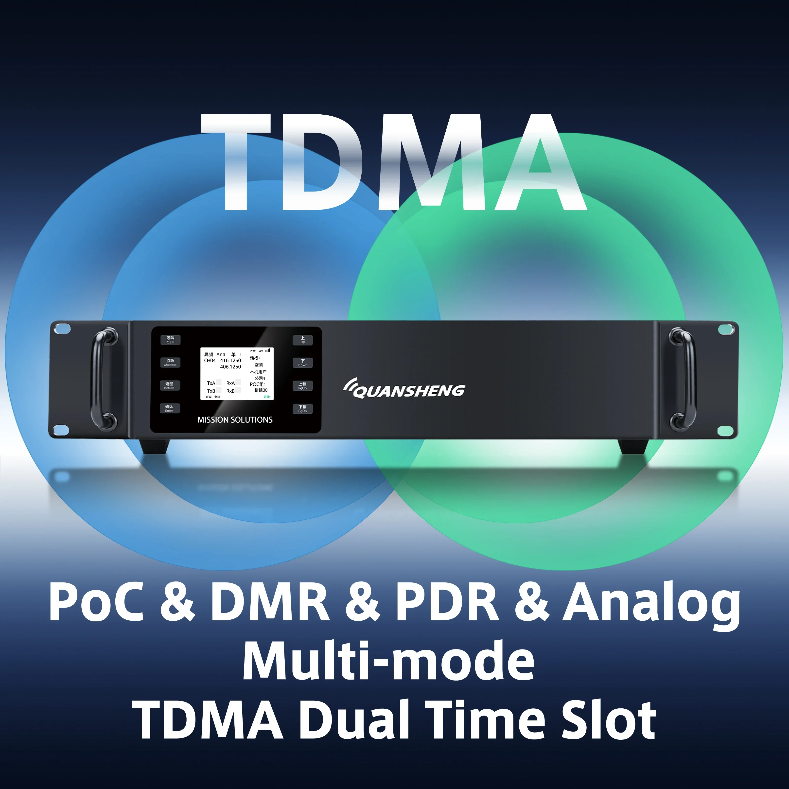 콴셩 MD-R8900 25W DMR 디지털/아날로그 장거리 리피터 내장형 듀플렉서 DMR 무전기 리피터 SFR 선택 가능