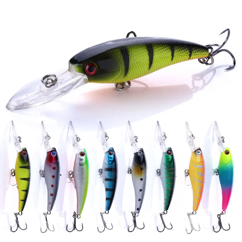 5pcs/lot Pencil Lures 3.3g 4.5cm Artificial ABS Topwater Fishing Hard Lure 