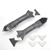 5in1 Silicone Scraper Sealant Smooth Remover Tool Set Caulking Finisher Smooth Grout Kit Decoration Seam Tools Scraper Grout Kit 6