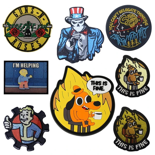 Funny Military Velcro Patches  Velcro Military Badges - Patch Embroidery  Military - Aliexpress