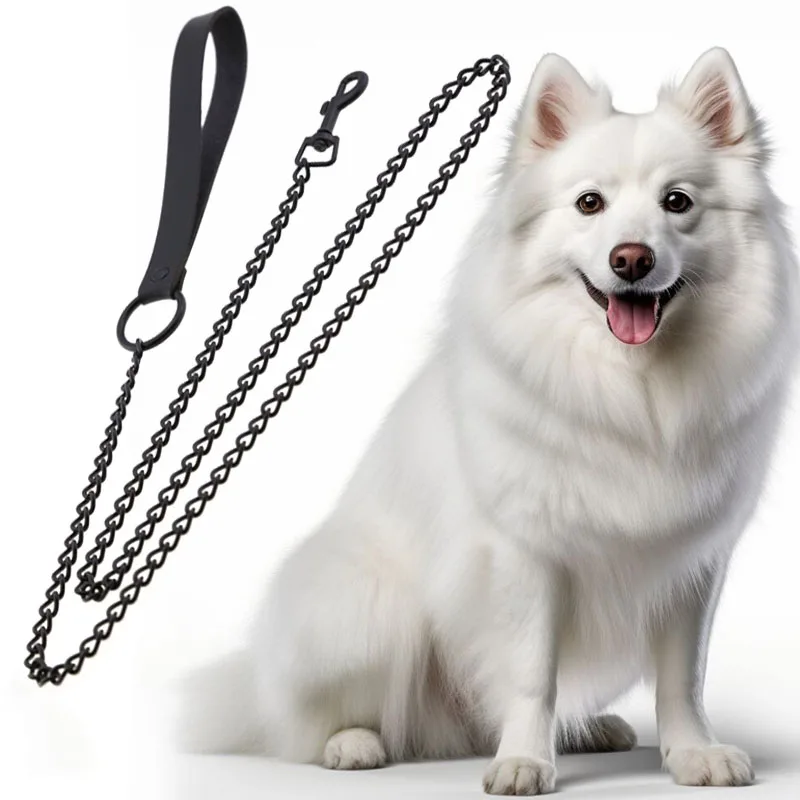 Durable Metal Dog Chain Leash 2