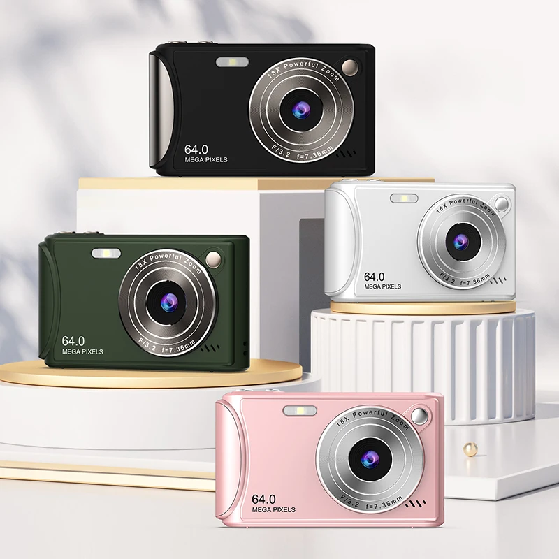 4k Camera 4K Digital Camera 64MP Autofocus Vlogging Camera, One