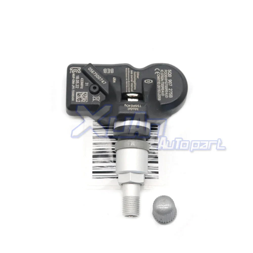 Ÿ̾ з  ͸ ý, TPMS , ٰ Ƽ  Ʋ ĻƮ ÷ 433MHz, 5Q0907275B, ǰ