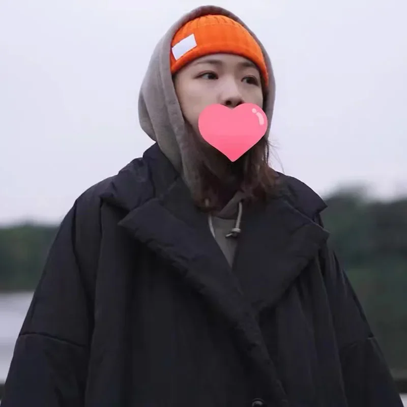 N.HOOLYWOOD Japanese Autumn Winter Warmth Thickened Loose Casual Men's Clothing Oversized Long Cotton Parkas Jacket