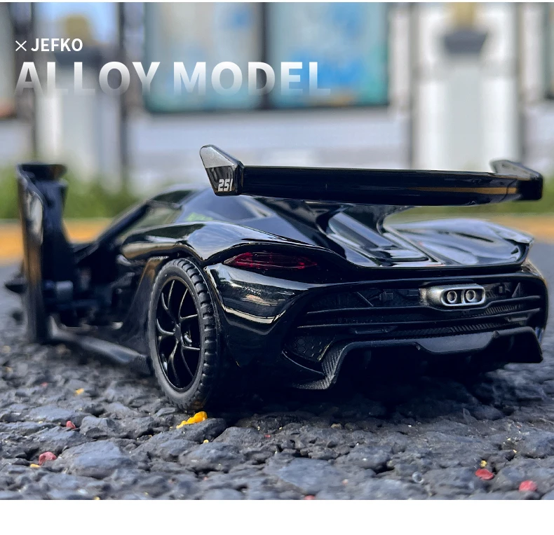 Koenigsegg Jesko 1:32 Ölçekli Model Araba
