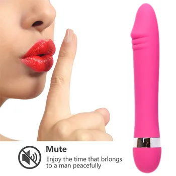 Size Dildo Vibrator for Women Clit Stimulator Soft Silicone G Spot Vagina Vibrator Female Masturbator Adult Sex Toys for Woman 5