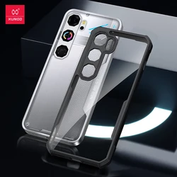 Xundd Shockproof Airbag Clear Phone Case with Enhanced Protection for Nubia Neo 5 GT (Black)