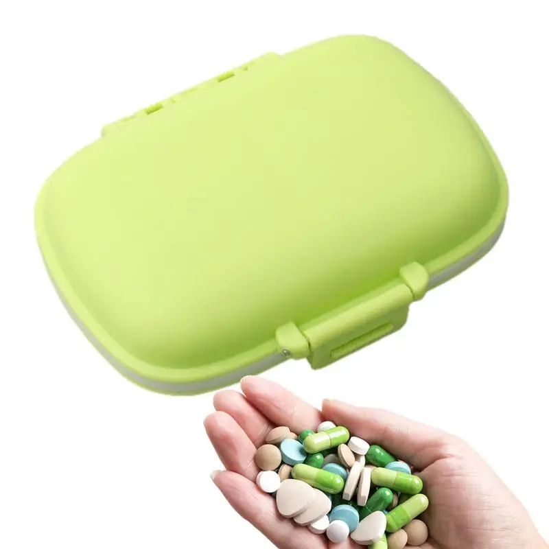 Contenitore Per Pillole Organizzatore Per Pillole Medicinali Contenitori Per Dimensioni Da Viaggio 8 Scomparti Organizzatore Giornaliero Per Portapill