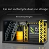 1:24 Scale Diorama Model Car Garage Model DIY Repair Shop Model Diecast Car Workshop Scene Model Decoration Holiday Gift Toys 1