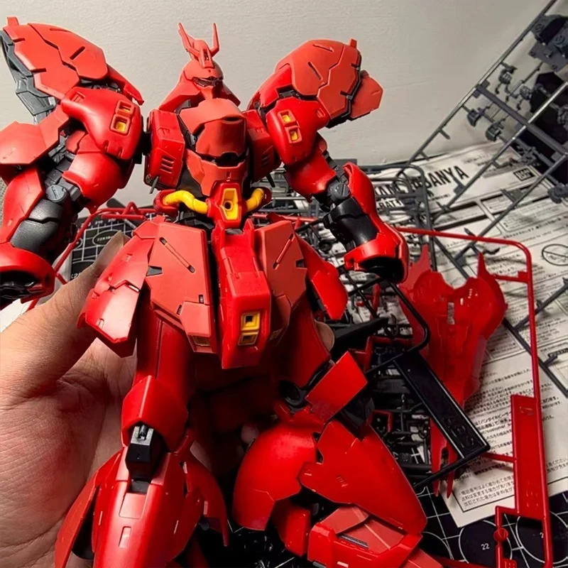 SIHAI Model SAZABI RG 1/144 MSN-04 Assembly Model Kit Toys Action