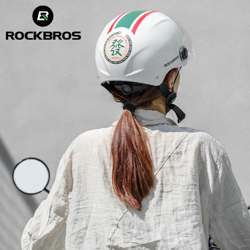 Rockbros official Scooter Helmet Integrally-Molded Snowboard Helmet Motor Bike  Helmet Ultralight Ski Cycling Safe Hat TS-21 - AliExpress