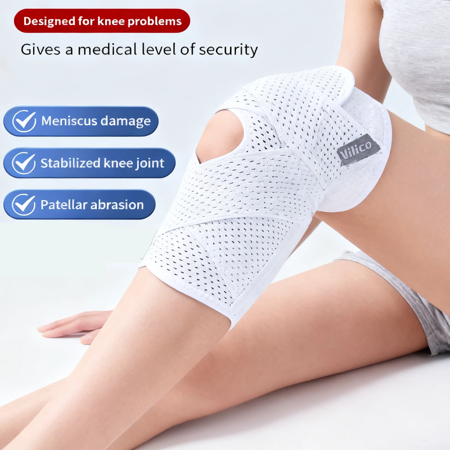 Outdoor Sports Knee Pads Summer Thin Men's and Women's Basketball, Running, Hiking and Other Daily Sports Knee Covers