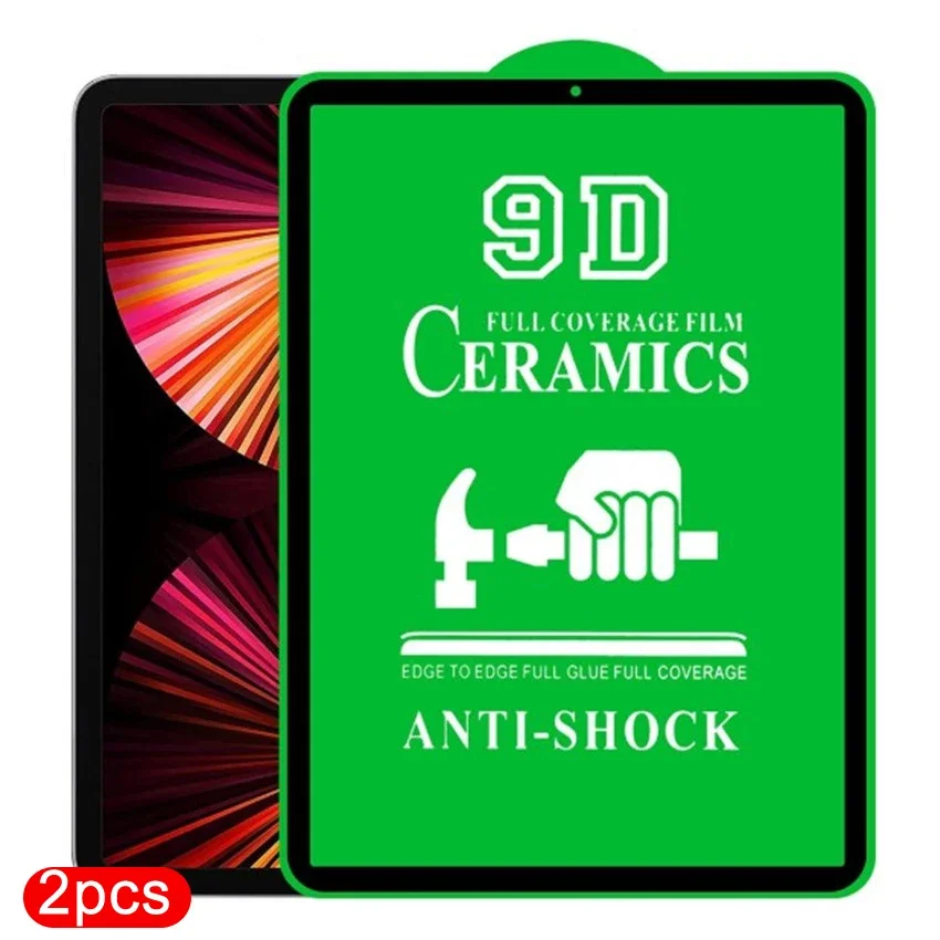 Premium Ceramics Full Coverage 9D Anti-Explosion Screen Protector