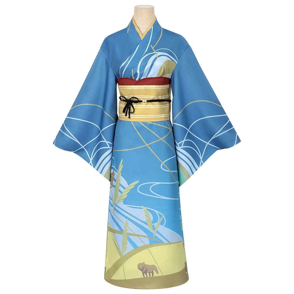 Generic Traditional Kimono Costume for Cosplay Events