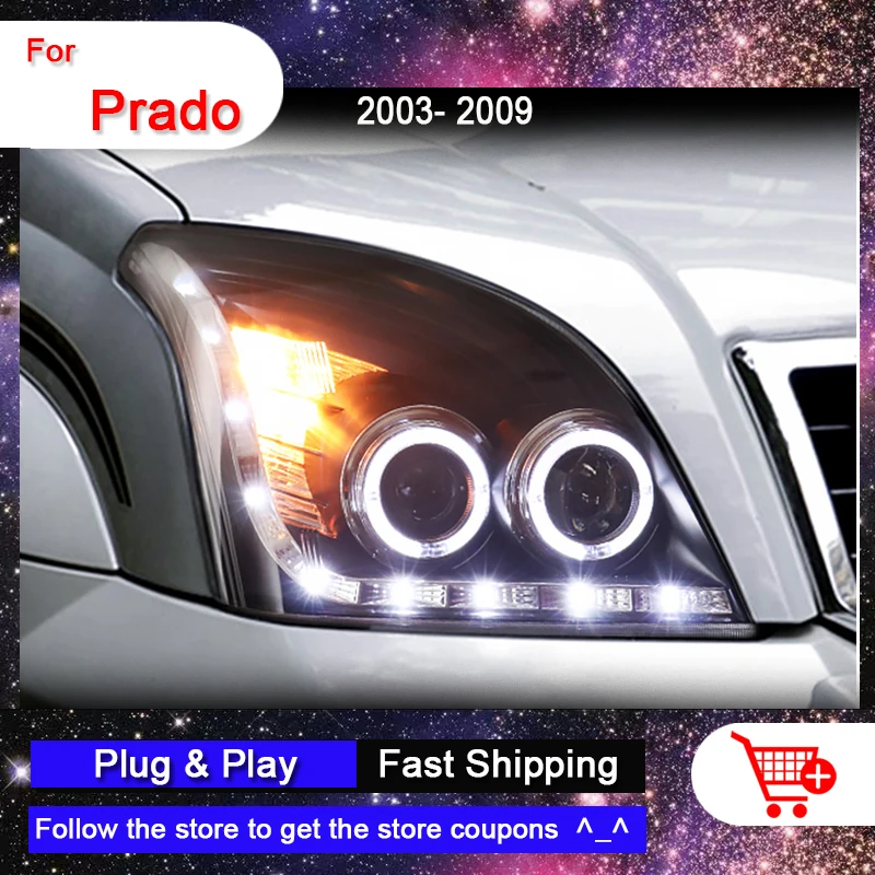 

Автомобильные фары для TOYOTA Land Cruiser Prado 2003-2009