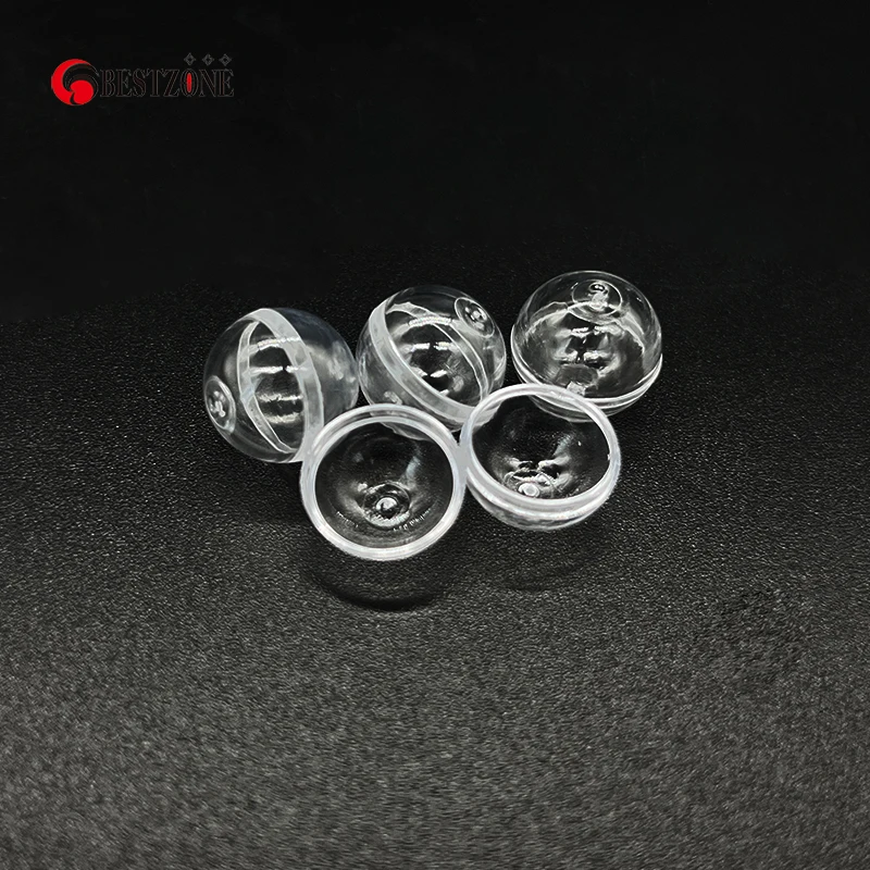 Very Small Mini Tiny 20Pcs/Lot 0.67/0.68Inch 17MM Empty Plastic Capsule Toys Surprise Ball Eggshell Container Prop 2