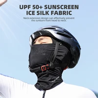 WEST BIKING Summer Outdoor Cycling Balaclava Full Face Sun Protection Mask MTB Motorcycle Ice Silk Caps UPF 50+ Cooling Sport Ge 2