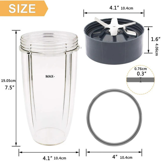 Replacement Parts Nutribullet Extractor Blade - 32oz Juicer Cup