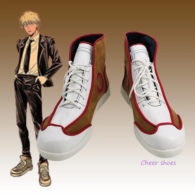 

Anime Chainsaw Man Denji Cosplay Shoes Comic Halloween Carnival Cosplay Costume Prop Cosplay Men Boots Cos Cosplay