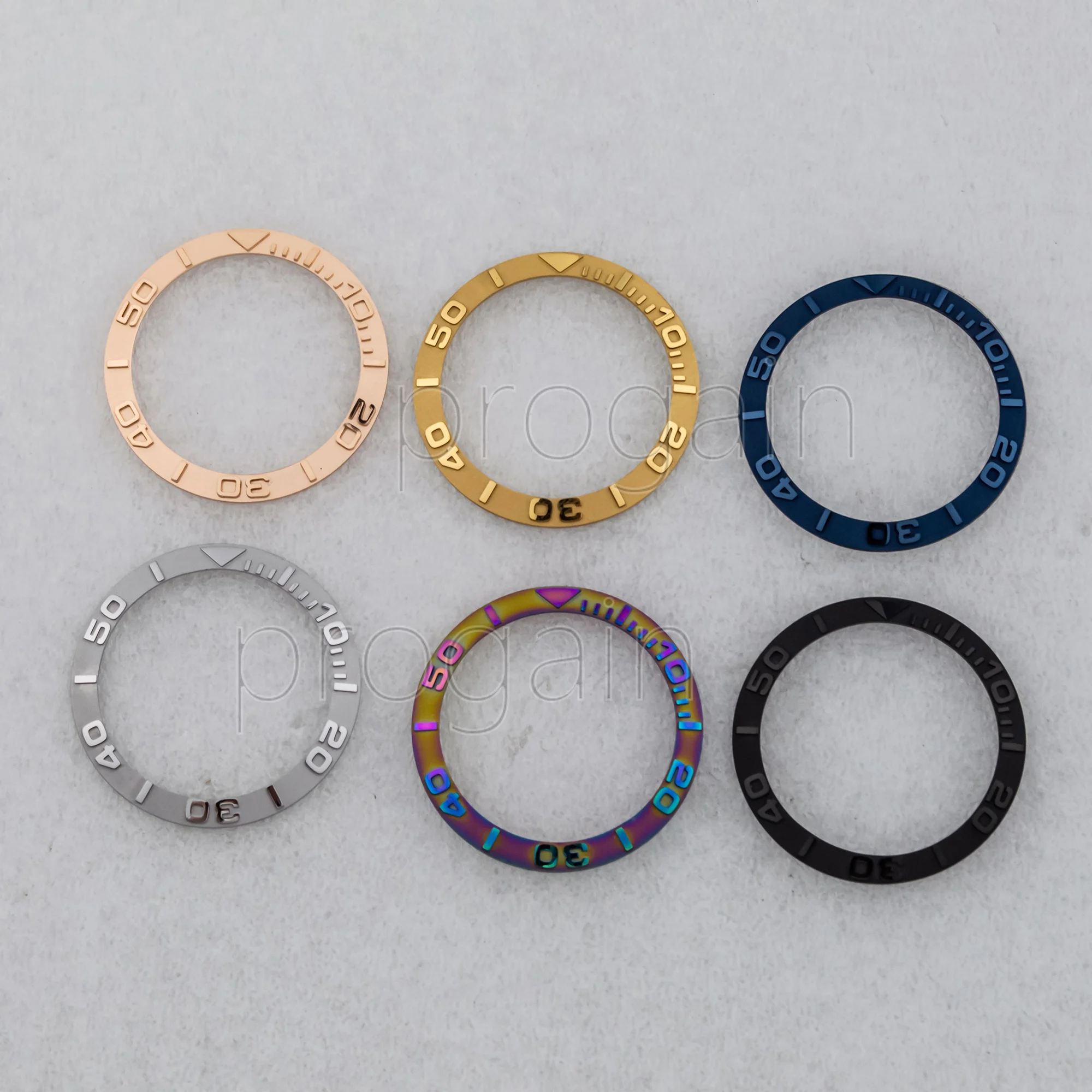 Enhanced Watch Bezel Accessory - 38mm Outer Diameter for Premium Timepiece Modification and Repair