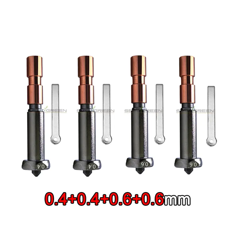Newly Upgraded Nozzle For Anycubic Kobra 3 Max throat Kobra 3 Max Combo Nozzle 0.4mm 0.6mm 0.8mm Fast Heating image 10