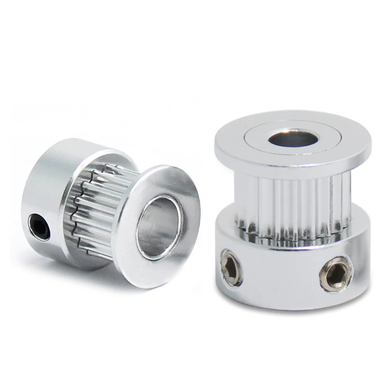 Timing Pulley Gear Part 5 Pcs GT2 16 Tooth 20 Teeth Aluminum Bore 5mm 8mm For 3D Printers Width 6mm 10mm