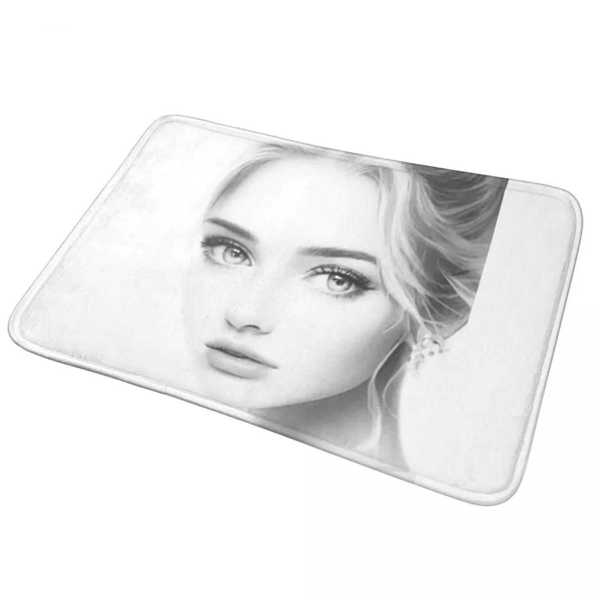 

Girl Doormat Anti-skid Super Absorbent Bath Mats Home Entrance Rugs Kitchen Living Room Carpet Outdoor Footpad