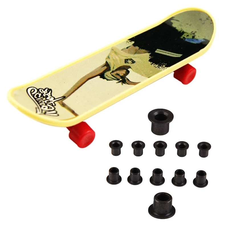 4 Pezzi Finger Board Tech Deck Truck Mini Skateboard Toy E 12 Pcs Boccola A Bilico Hsp Pezzi Di Ricambio Nitro Rc Ricambi Auto