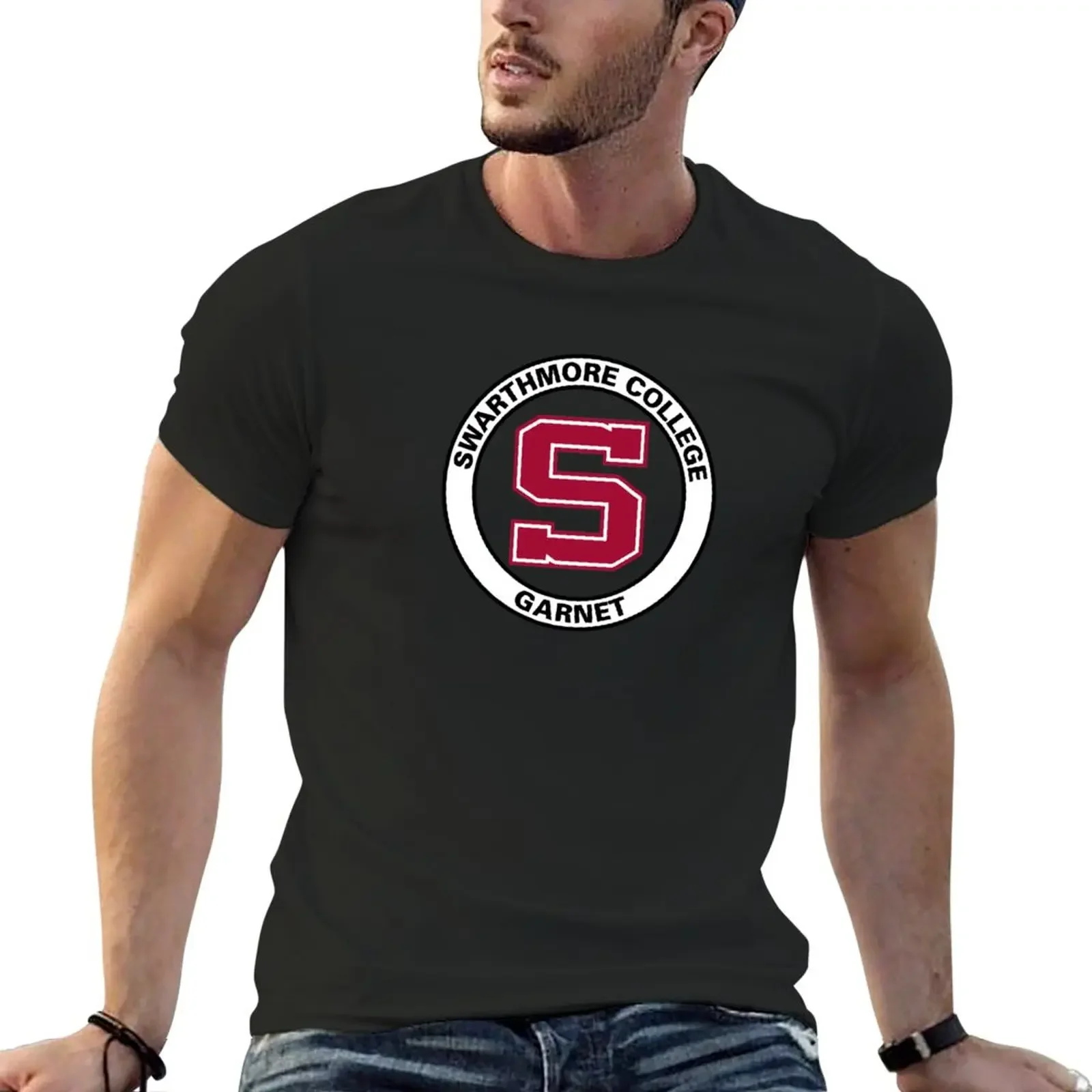 

Swarthmore Garnet T-Shirt sports fans cute clothes designer t shirt men