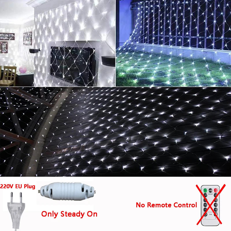thumbnail image 1 of Guirnalda de luces LED para pesca al aire libre, 3 m a 54 m, guirnalda navideña para jardín, calle, árbol de boda, decoración de Ramadán 2023, 1 of 5